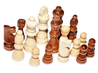 Фигуры шахматные (лакированные, деревянные): 3.0