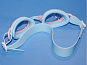 Очки для плавания SG1800-Г цвет голубой с розовыми вставками