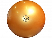 Мяч для художественной гимнастики GO DO. Диаметр 15 см. Цвет: золото. Производство: Россия.