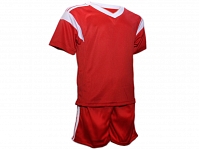 Форма футбольная/футбольная форма/футбольные шорты/футбольная майка  SPRINTER классическая/ однотонная, размер 34, цвет: красный