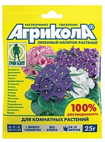 Агрикола удобрение д/комнатных растений 25гр 04-059