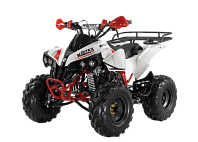 Квадроцикл MOTAX ATV Raptor Super LUX 125 сс бело-красный