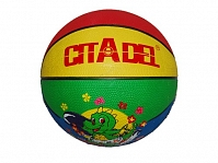 Мяч баскетбол/баскетбольный мяч/ Мяч для игры в баскетбол SPRINTER, детский. Размер 3. Цвет: мультицвет, яркий дизайн для детей