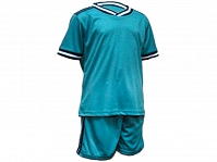 Форма футбольная/футбольная форма/футбольные шорты/футбольная майка SPRINTER классическая/ однотонная. Размер 38. Цвет: бирюзовый. Материал: полиэстер.