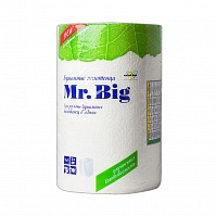Полотенца бум. ролевые Мягкий знак Mr. Big  (белые 3 в 1),1шт  С5