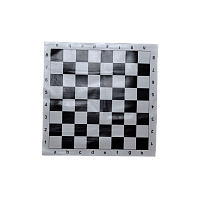 Доска для шахмат, виниловая. Рамзер 38х38 см. :(P-3838):