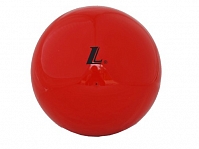 Мяч для художественной гимнастики "L" (силикон), цвет - красный :(SH5012):