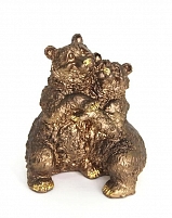 Медведи влюблённые/Фигурка мишек/Милая статуэтка, 18х16х9см.