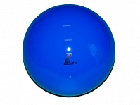 Мяч для художественной гимнастики "L" (силикон), цвет - синий :(SH5012):