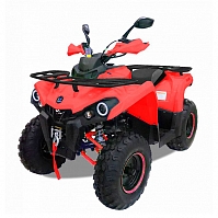 Квадроцикл MOTAX ATV Grizlik 200 New черно-красный