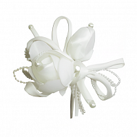 Свадебный декор /Белый цветок декоративный/Праздничный декор,12 штук в упаковке.