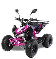 Квадроцикл MOTAX ATV T-Rex-LUX 125 сс черно-розовый