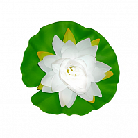 Цветок водоплавающий/Красивый цветок для пруда/Декоративный цветок лилия, диаметр 20см.