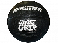 Мяч баскетбол/баскетбольный мяч/ Мяч для игры в баскетбол SPRINTER STREET GRIP. Рамзер 7. Цвет: черный матовый