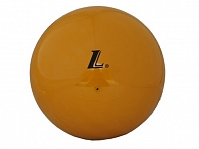 Мяч для художественной гимнастики "L" (силикон), цвет - жёлтый :(SH5012):