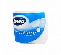 Туалетная бумага Zewa  Delux белая 3х-сл.4рул 3228