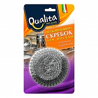 Скребок Qualita из нержавеющей стали (металлическая) 7174