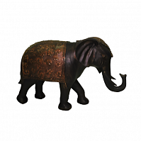 Фигурка слона/Слоник для декора/Декоративный слоник/Сувенир на праздник/Слон для коллекции, 28х10х18см. FB-2498g BuyHouse